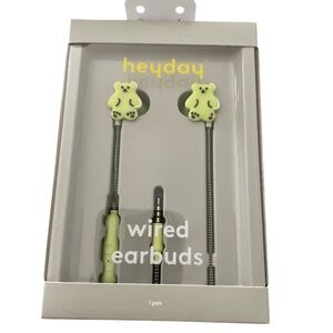 Heyday Gummy Bear Wired Earbuds. 